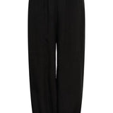 Betana pellavahousut (regular), Black
