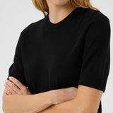 Natanya lyhythihainen neule, Black