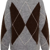 Sorayas neulepusero, Brown/Grey Check
