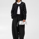 Dinah neuletakki, Black