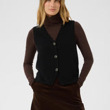 Sylva neuleliivi villaa, Black