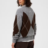 Sorayas neulepusero, Brown/Grey Check