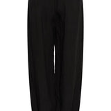Betana pellavahousut (regular), Black
