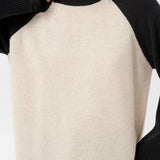 Cleo neulepusero villaa, Oatmeal/Navy