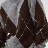 Sorayas neulepusero, Brown/Grey Check