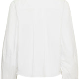 Sunna Balloon Sleeve paita, Bright White
