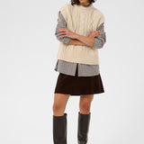 Chanina neuleliivi villaa, Whitecap Grey