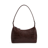Felicia laukku, Croco, Espresso Brown
