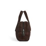 Thora mokkalaukku, Suede, Dark Brown
