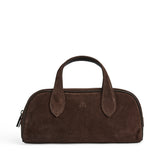 Thora mokkalaukku, Suede, Dark Brown