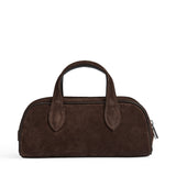 Thora mokkalaukku, Suede, Dark Brown