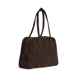 Elara työlaukku, Suede Dark Brown