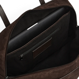 Elara työlaukku, Suede Dark Brown