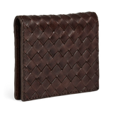 Amelia korttikotelo, Weave Dark Brown
