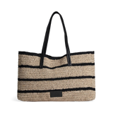 Avani MBG Shopper Raffia, Natural-Black