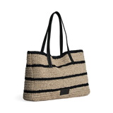 Avani MBG Shopper Raffia, Natural-Black