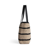 Avani MBG Shopper Raffia, Natural-Black