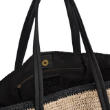 Avani MBG Shopper Raffia, Natural-Black