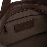 Laurine shopper nahkalaukku, Espresso Brown
