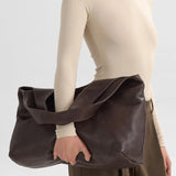 Laurine shopper nahkalaukku, Espresso Brown
