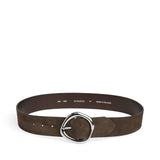 Keva nahkavyö mokkaa, Dark Brown
