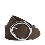 Keva nahkavyö mokkaa, Dark Brown