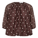 Dita pilkullinen paita, Dark Brown