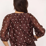 Dita pilkullinen paita, Dark Brown