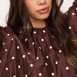 Dita pilkullinen paita, Dark Brown