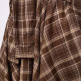 DagnyCC ruudullinen festarihame, Brown