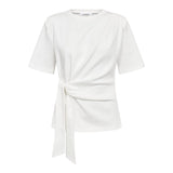 Oriane t-paita solmulla, White