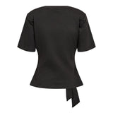 Oriane t-paita solmulla, Black
