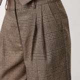 Veya ruudulliset bermudashortsit, Brown