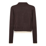 Lue neuletakki, Dark Brown