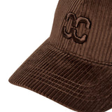 SachiCC Cord Cap, Dark Brown