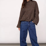 Sacha Balloon Jacket, Dark Brown