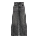 Vicky Stone Wide Jeans, Black