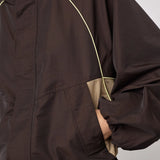 AloraCC Block Jacket, Dark Brown ENNAKKOMYYNTI