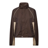 AloraCC Block Jacket, Dark Brown ENNAKKOMYYNTI