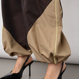 AloraCC Block Pant, Dark Brown ENNAKKOMYYNTI