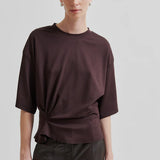 Missouri Tee, Chocolate Plum