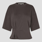 Missouri Tee, Dark Brown Melange