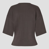 Missouri Tee, Dark Brown Melange