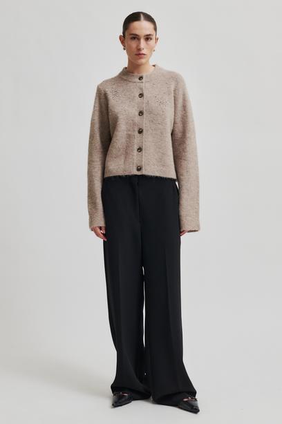 Second Female - Fique Classic Trousers, black