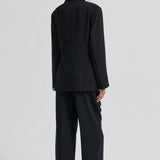 Fique Classic Trousers, Black