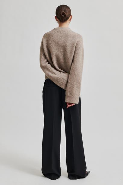 Second Female - Fique Classic Trousers, black
