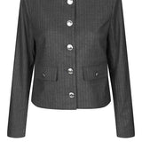 Wake lyhyt bleiseri, Dark Grey Melange