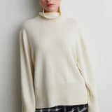 Alpha Knit pooloneule, Cream