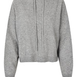 Lounge Knit Hoodie, grey melange