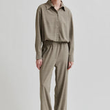 Maira Shirt, Mid Brown Melange